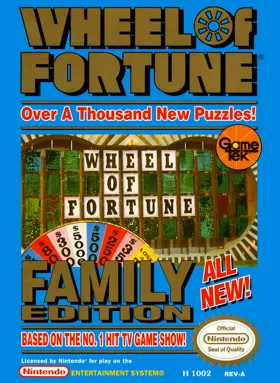 Wheel of Fortune - Family Edition (USA) box cover front